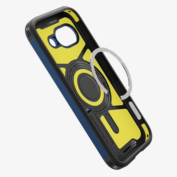 Spigen Cover Posteriore Corazzata Tough con MagSafe Google Pixel 9A - Navy Blue