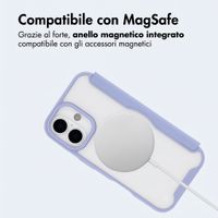 imoshion Bookcase trasparente con MagSafe Apple iPhone 16 - Lilla