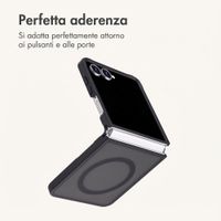 imoshion Cover posteriore Color Guard con MagSafe Samsung Galaxy Z Flip 8 - Nero