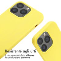 imoshion Cover in Silicone con Cordino Apple iPhone 13 Pro - Giallo