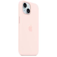 Apple Cover Posteriore in Silicone con MagSafe Apple iPhone 15 - Light Pink