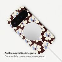 Selencia Cover posteriore Vivid con MagSafe Google Pixel 11 - Choco Flower Pop