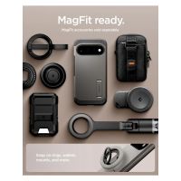 Spigen Cover Posteriore Corazzata Tough con MagSafe Google Pixel 11 - Gunmetal