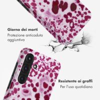 Selencia Cover posteriore Vivid con MagSafe Samsung Galaxy S25 - Cosmic Orchid