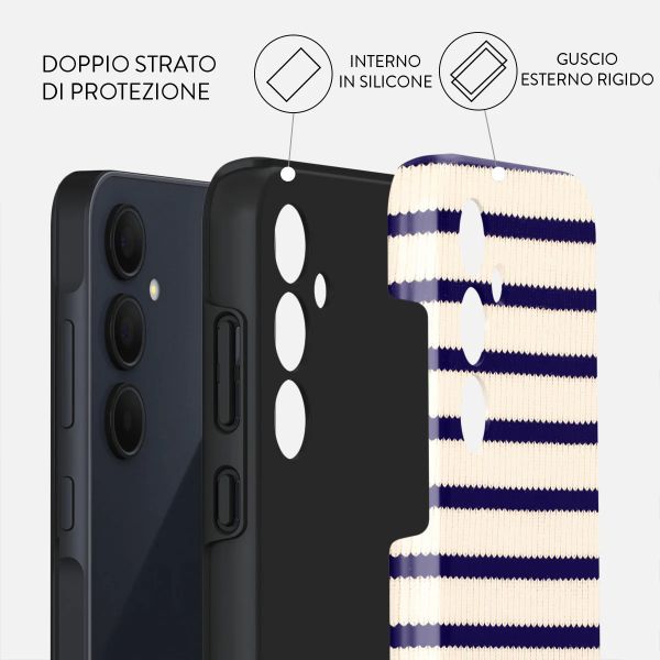 Burga Cover Posteriore Resistente Samsung Galaxy A35 - Old Money