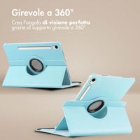 imoshion Cover Girevole a 360° Samsung Galaxy Tab S9 11.0 pollici / S10 Lite / S10 FE / S9 FE 10.9 pollici - Azzurro