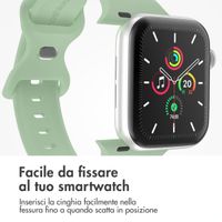 imoshion Cinturino in silicone⁺ Apple Watch | 44/45/46/49 mm - Taglia M/L - Pistachio
