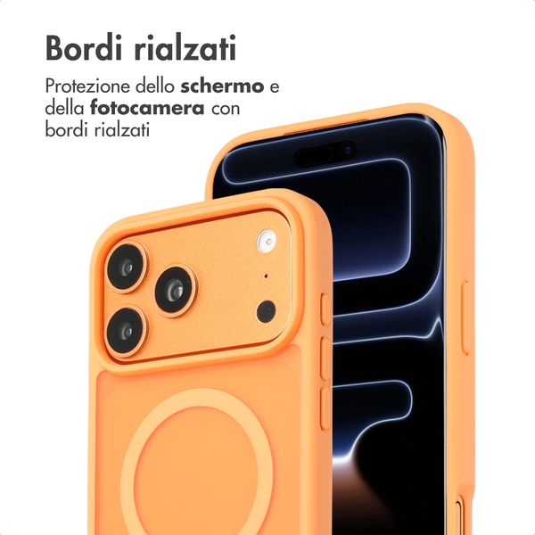 imoshion Cover posteriore Color Guard con MagSafe Apple iPhone 17 Pro - Arancio