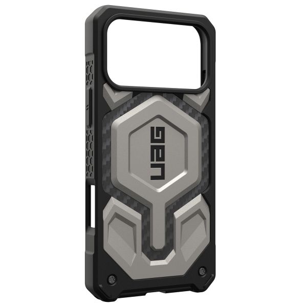 UAG Cover Posteriore Monarch Pro Apple iPhone 17 Pro - Titanium