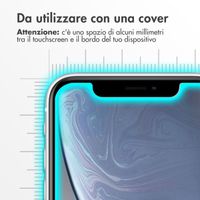 Accezz Vetro temperato, confezione da 2 Apple iPhone 12 (Pro) / 11 / XR