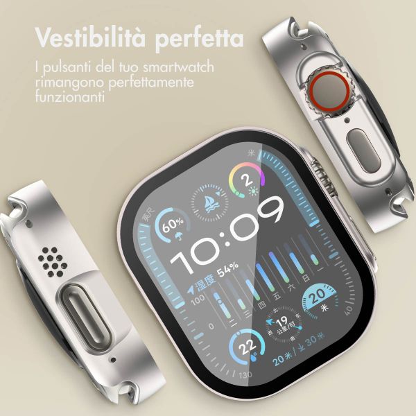 imoshion Cover rigida integrale Apple Watch Ultra / Ultra 2 / Ultra 3 - 49 mm - Luce stellare