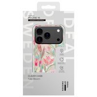 iDeal of Sweden Cover Trasparente con MagSafe Apple iPhone 16 - Tulip Bloom