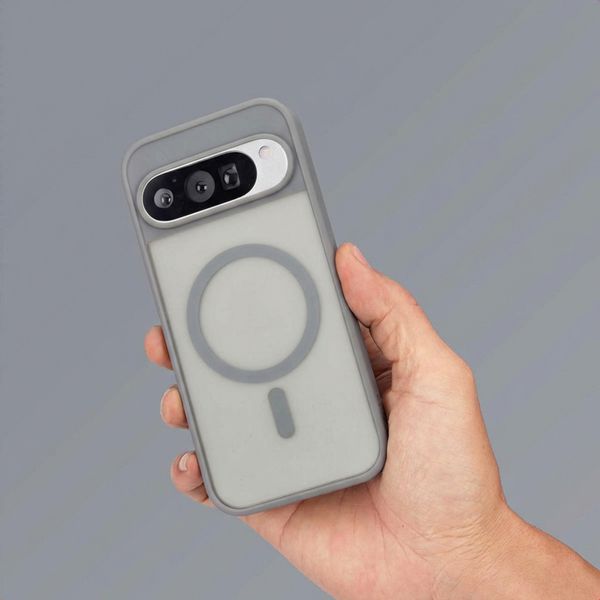 imoshion Cover posteriore Color Guard con MagSafe Google Pixel 9 / 9 Pro / 10 / 10 Pro - Grigio