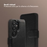 Selencia Cover Riva con MagSafe e cordino Samsung Galaxy S26 Ultra - Nero