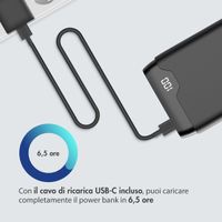 imoshion Powerbank - 27.000 mAh - Quick Charge e Power Delivery - 30W - Nero