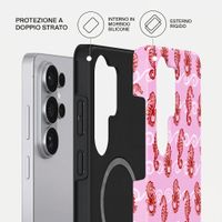 Burga Cover Posteriore Resistente con MagSafe Samsung Galaxy S26 Ultra - Coral Reef