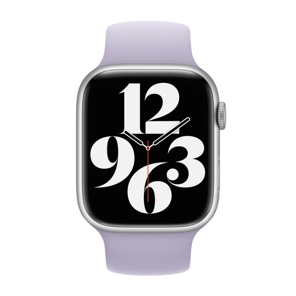 Apple Cinturino Solo Loop Apple Watch | 38/40/41/42 mm - Taglia 2 - Purple Fog