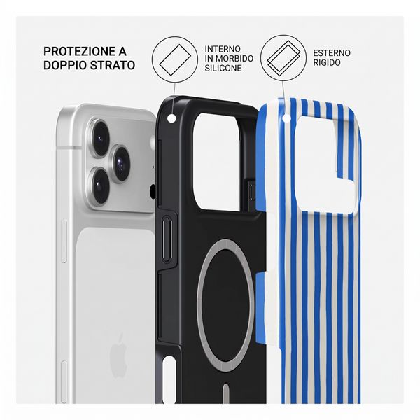 Burga Cover Posteriore Resistente con MagSafe Apple iPhone 18 Pro - Kafenio