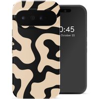 Selencia Cover posteriore Vivid con MagSafe Google Pixel 11 Pro - Art Wave Black