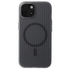 Accezz Cover Lite con MagSafe | Fluted | Apple iPhone 15 - Matte Black