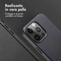 Accezz Cover in Pelle con MagSafe Apple iPhone 13 Pro - Onyx Black