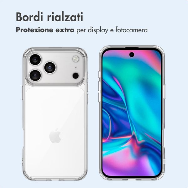 imoshion Cover posteriore protettiva Apple iPhone 17 Pro Max - Trasparente