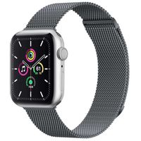 imoshion Cinturino milanese magnetico Apple Watch | 38/40/41/42 mm - Taglia S - Grigio scuro