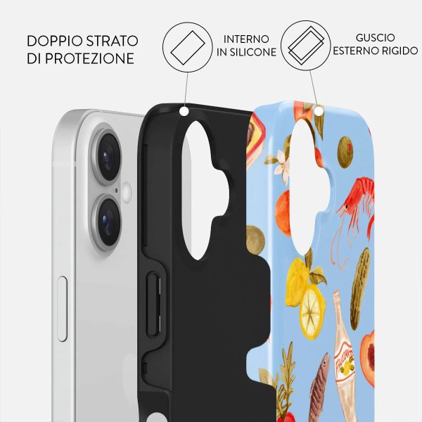 Burga Cover Posteriore Resistente con MagSafe Apple iPhone 16 - Al Fresco