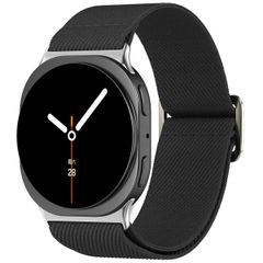 imoshion Cinturino in nylon elastico Samsung Galaxy Watch 9 (40/44mm) / Watch 8 (40/44mm) / Classic (46mm) - Nero