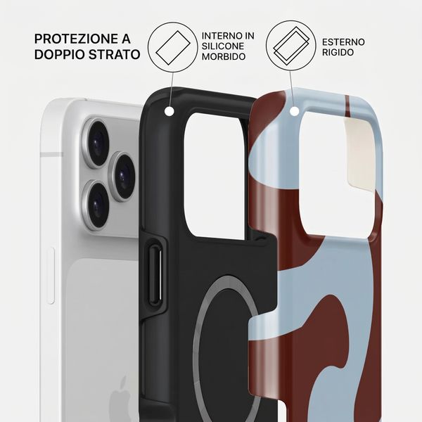 Burga Cover Posteriore Resistente con MagSafe Apple iPhone 17 Pro Max - Core