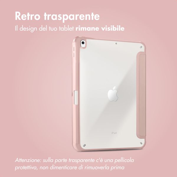 imoshion Cover Origami Apple iPad 9 (2021) 10.2 pollici / iPad 8 (2020) 10.2 pollici / iPad 7 (2019) 10.2 pollici - Rosa