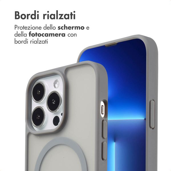 imoshion Cover posteriore Color Guard con MagSafe Apple iPhone 13 Pro - Grigio