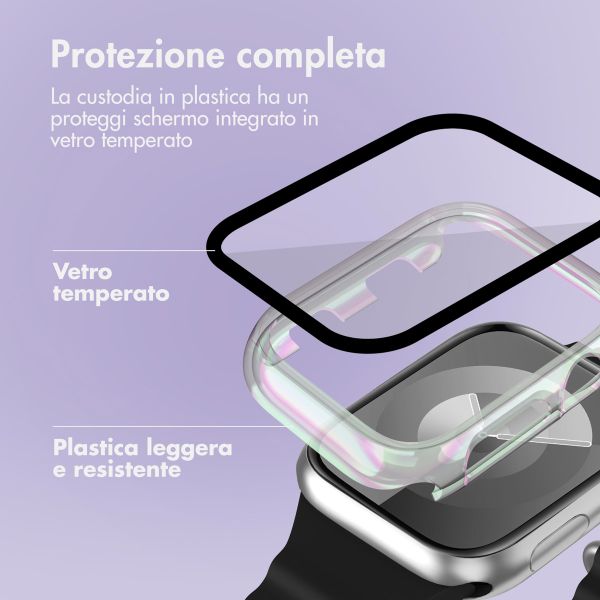 imoshion Cover rigida integrale lucida Apple Watch 1 / 2 / 3 - 38 mm - Pearlescent