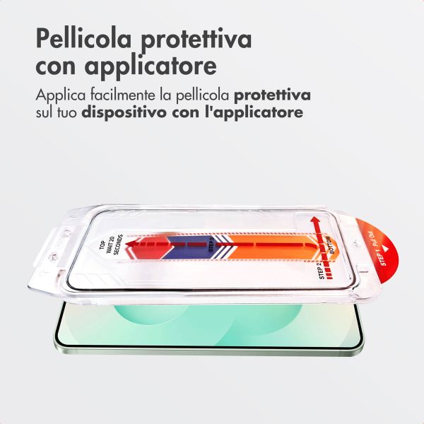 Accezz Vetro temperato + Applicatore Samsung Galaxy S24 Plus / S25 Plus