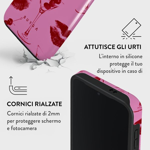 Burga Cover Posteriore Resistente Samsung Galaxy S24 - Call me