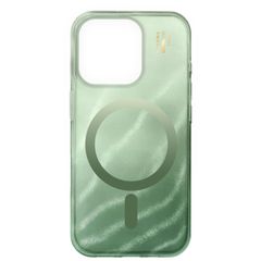 iDeal of Sweden Cover Trasparente con MagSafe Apple iPhone 16 Pro - Sage Green