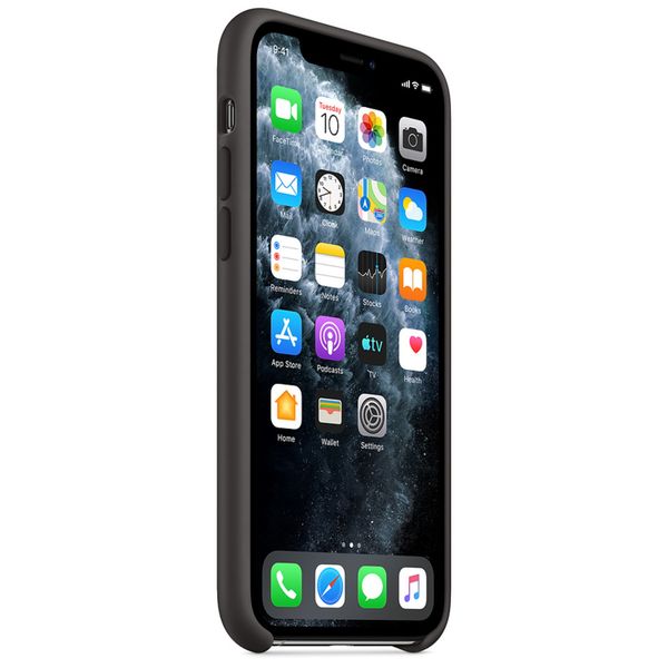 Apple Cover in Silicone Apple iPhone 11 Pro - Nero