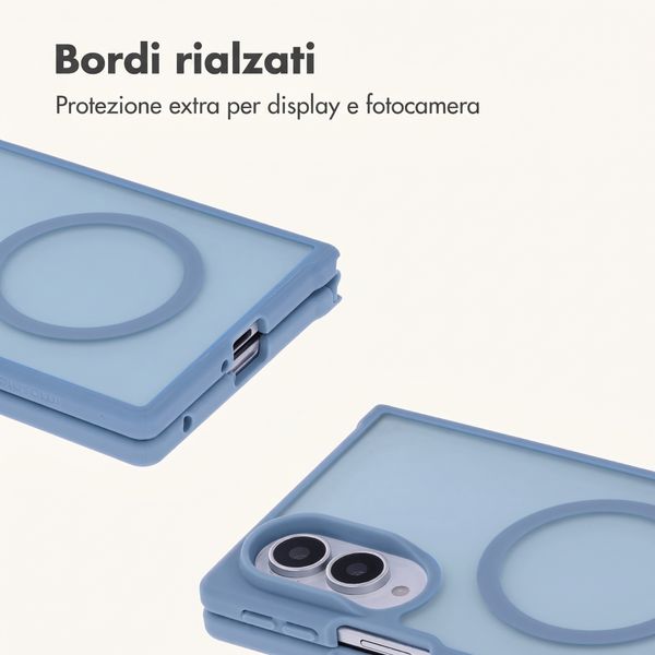 imoshion Cover posteriore Color Guard con MagSafe Samsung Galaxy Z Fold 8 - Azzurro