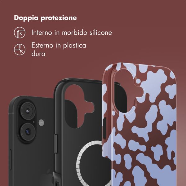 Selencia Cover posteriore Vivid con MagSafe Apple iPhone 17 - Moo'd Lavender Glow