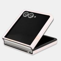Selencia Cover posteriore Vivid con MagSafe Samsung Galaxy Z Flip 8 - Golden Beige Marble