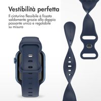 imoshion Cinturino in silicone⁺ Apple Watch | 38/40/41/42 mm - Taglia S/M - Midnight