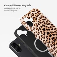 Selencia Cover posteriore Vivid con MagSafe Apple iPhone 16 - Wild Leo