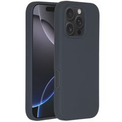 Accezz Cover in silicone liquido con MagSafe Apple iPhone 16 Pro - Blu scuro