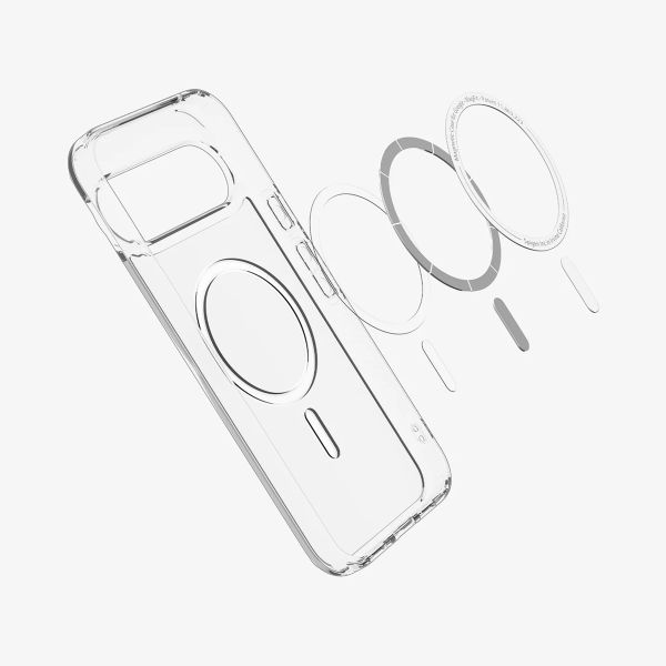 Spigen Cover Posteriore Ultra Ibrida con MagSafe Google Pixel 10 Pro XL - Clear / White