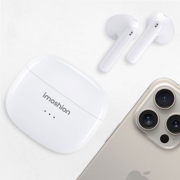 imoshion Aura Earbuds - Auricolari wireless - Auricolari Bluetooth wireless - Bianco