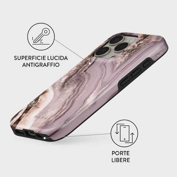 Burga Cover Posteriore Resistente Apple iPhone 16 Pro - Golden Taupe