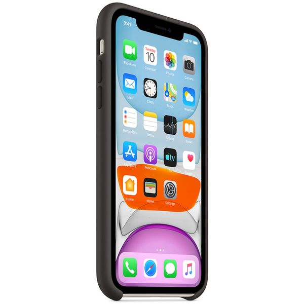 Apple Cover in Silicone Apple iPhone 11 - Nero