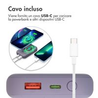 imoshion Powerbank Magnetic 10.000 mAh - Powerbank wireless - Viola