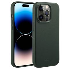 Accezz Cover in Pelle con MagSafe Apple iPhone 14 Pro - Cedar Green