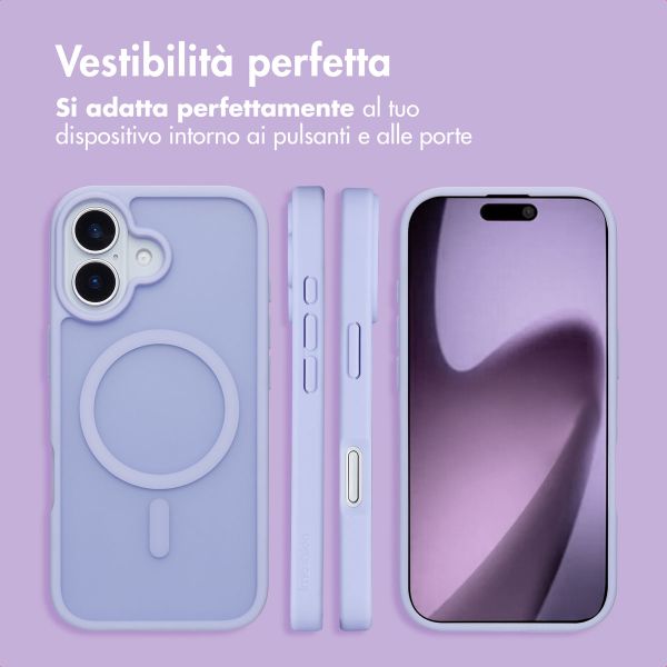 imoshion Cover posteriore Color Guard con MagSafe Apple iPhone 17 - Lilla